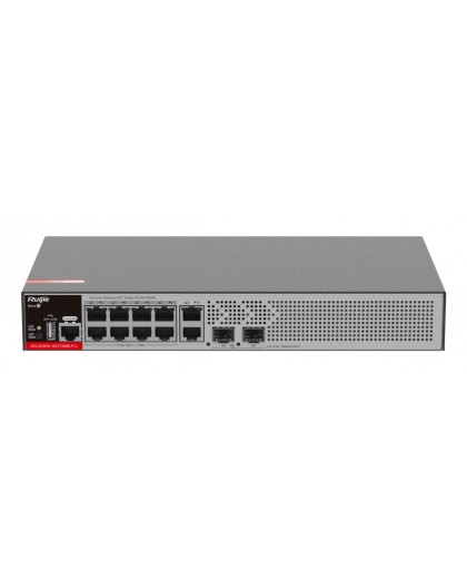 Ruijie Networks RG-S2915-10GT2MS-P-L network switch Managed L2 Gigabit Ethernet (10/100/1000) Power over Ethernet (PoE) Grey