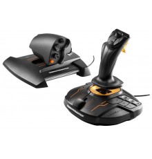 Thrustmaster T-16000M FCS Hotas Black, Orange USB Joystick Analogue / Digital PC