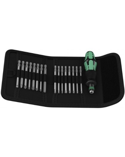 Screwdriver Tool Set Kraftform Kompakt 60, 17 pieces