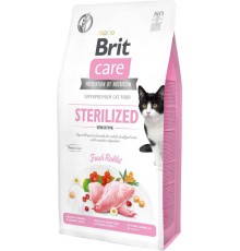 BRIT Care Grain Free Sterilized Sensitive - dry cat food - 7 kg