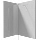 Kerria Plus walk-in shower wall 90 cm