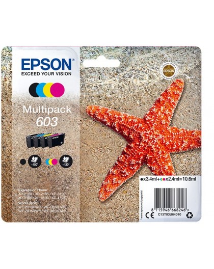 Epson C13T03U64010 ink cartridge 1 pc(s) Original Standard Yield Black, Cyan, Magenta, Yellow
