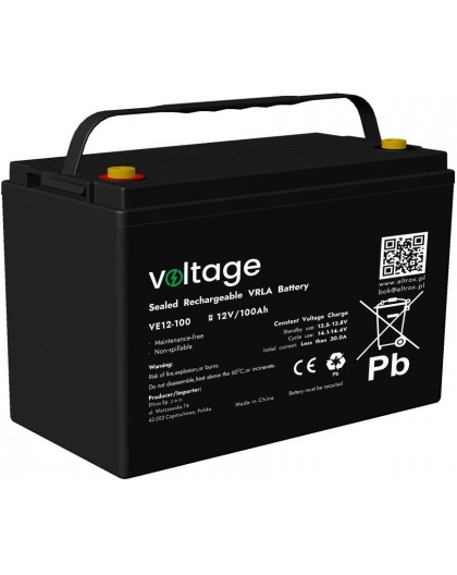 Battery AGM Voltage 12V 100Ah VE12-100