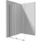 Shower wall walk-in 80 cm - sliding