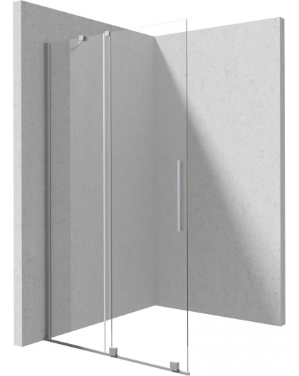 Shower wall walk-in 80 cm - sliding