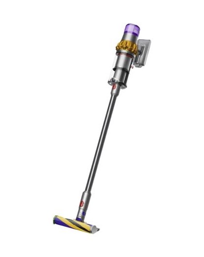 Dyson V15 Detect Absolute handheld vacuum Nickel, Yellow Bagless
