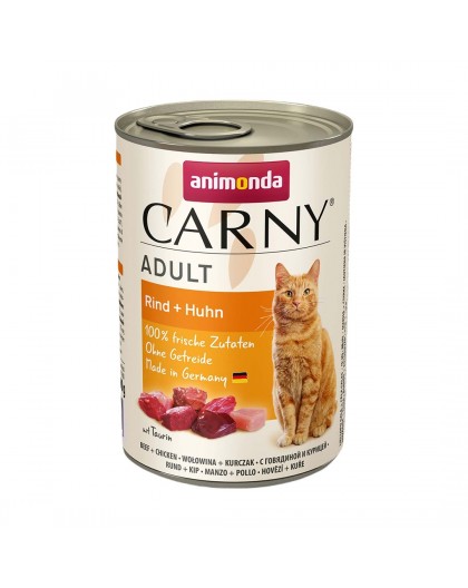 ANIMONDA Carny Adult Beef and chicken - wet cat food - 400g