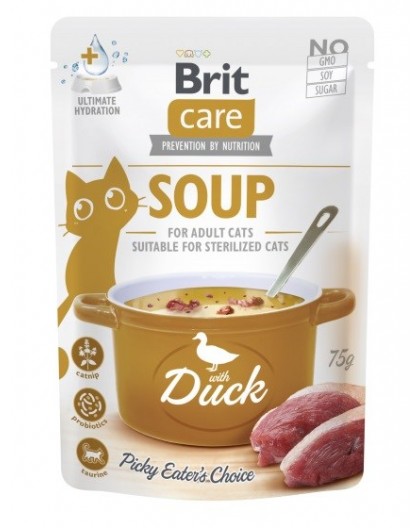 BRIT Care Soup Duck - soup for cat - 75g