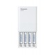 USB battery charger PANASONIC Eneloop Smartplus BQ-CC87 + 4x AA 2000 mAh (K-KJ87MCD40USB)
