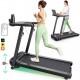Treadmill with built-in work and exercise desk UREVO Foldi 3S