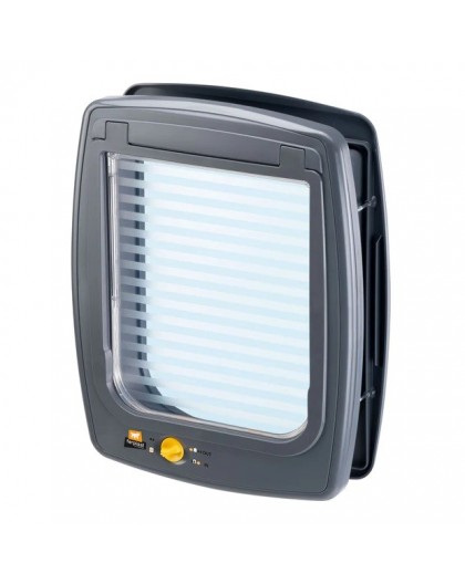 FERPLAST Swing 11 grey - dog and cat door - 31 x 9.6 x 38.4 cm