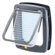 FERPLAST Swing 11 grey - dog and cat door - 31 x 9.6 x 38.4 cm
