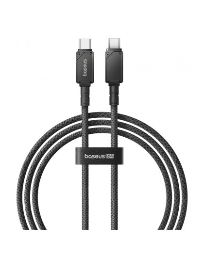 Baseus Unbreakable USB C to USB C cable 1 m Black