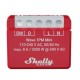 Shelly Qubino Wave 1PM Mini Z-Wave measuring-switching actuator Red