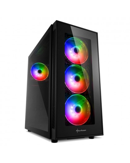Sharkoon TG5 Pro RGB Midi Tower Black