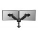 Neomounts DS65S-950BL2 Monitor arm 24-34" - gas spring - Topfix - multi-adjustable - 180°-stop