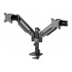 Neomounts DS65S-950BL2 Monitor arm 24-34" - gas spring - Topfix - multi-adjustable - 180°-stop