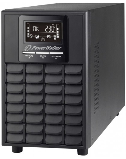 PowerWalker VFI 1000 CG PF1 uninterruptible power supply (UPS) Double-conversion (Online) 1 kVA 1000 W 4 AC outlet(s)