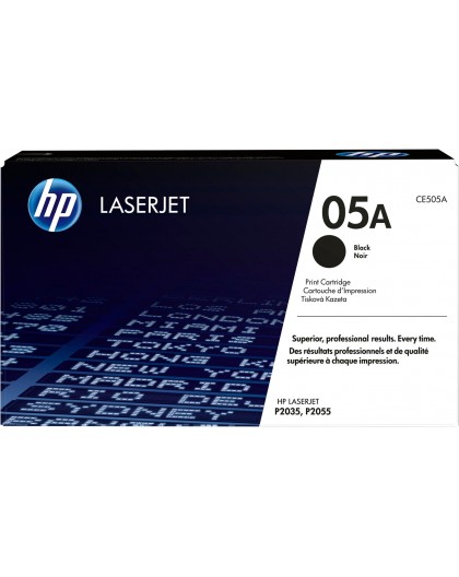 HP 05A Black Original LaserJet Toner Cartridge