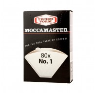 MOCCAMASTER Paper coffee filters Nr 1 disposable 80 pc(s)