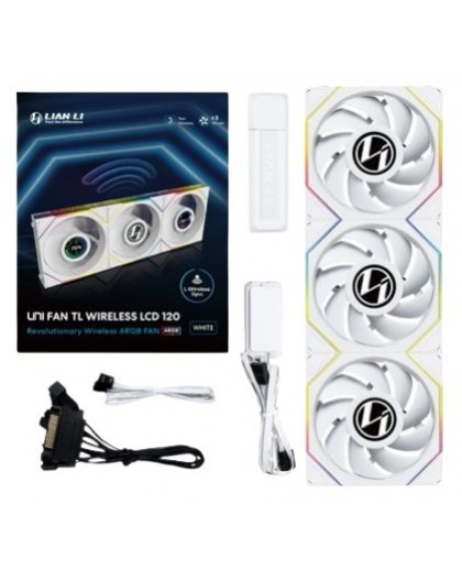 Lian Li UNI FAN TL Wireless LCD Fan, ARGB, PWM, 3-