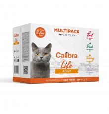 CALIBRA Cat Life Adult - wet cat food - 12x85g