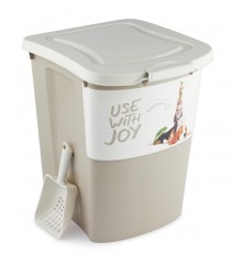 ROTHO Archie Beige - food container - 38l