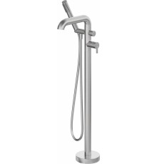 Freestanding bathtub mixer with shower set