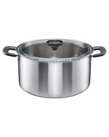 7L stainless steel pot with lid Functional Form