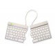 R-Go Tools Ergonomic keyboard R-Go Split Break with break software, ergonomic split keyboard, QWERTY (UK), Bluetooth, white