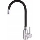 Kitchen faucet with flexible spout