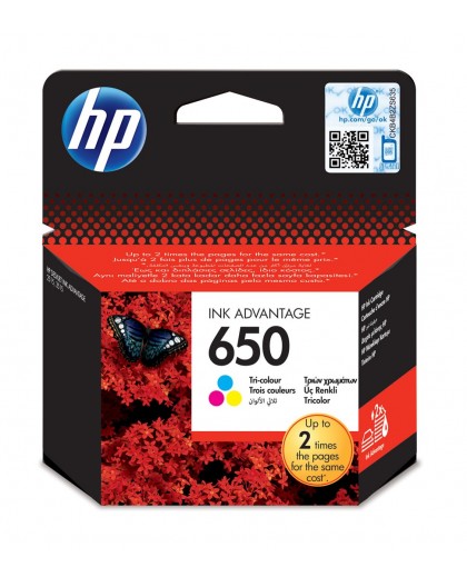 HP 650 Original Cyan,Magenta,Yellow 1 pc(s)