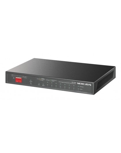 Mercusys MS110GMP network switch Gigabit Ethernet (10/100/1000) Power over Ethernet (PoE) Black