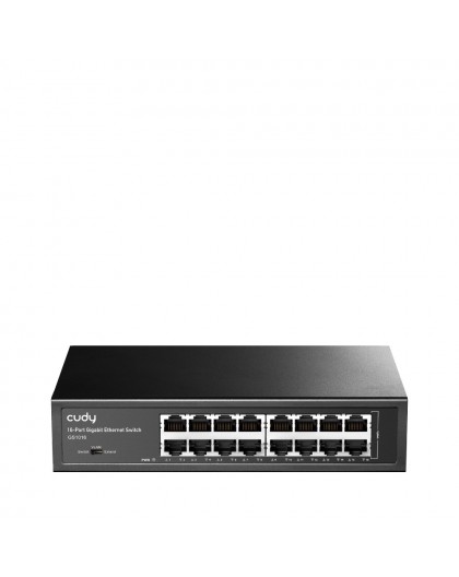 Cudy GS1016 network switch Gigabit Ethernet (10/100/1000) Black
