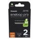 Rechargeable batteries PANASONIC ENELOOP PRO AA 2500 mAh 2 szt (BK-3HCDE/2CP)