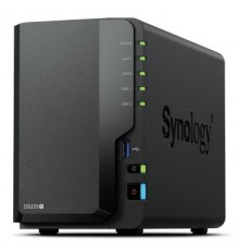 Synology DS225+ 2 Bay NAS Desktop Intel® Celeron® J4125 2 GB DDR4 Synology DSM Black - only Synology HDD