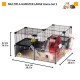 FERPLAST Multipla hamster large - cage for rodents - 107,5 x 37,5 x 42 cm