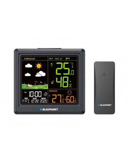Blaupunkt weather station WS25BK black