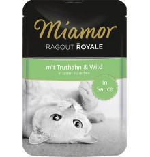 Miamor Royal ragout in sauce Turkey and venison