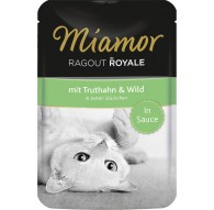 Miamor Royal ragout in sauce Turkey and venison
