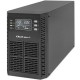 Qoltec Uninterruptible Power Supply (UPS) | 1kVA | 1000W | Power Factor 1.0 | LCD | EPO | USB | Online
