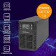 Qoltec Uninterruptible Power Supply (UPS) | 1kVA | 1000W | Power Factor 1.0 | LCD | EPO | USB | Online
