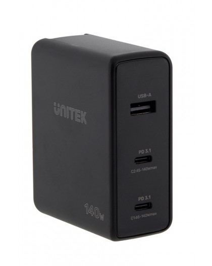 UNITEK P1115A mobile device charger Black