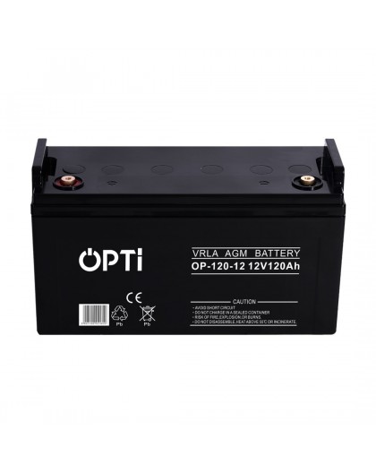 AGM OPTI 12V 120 AH VRLA BATTERY