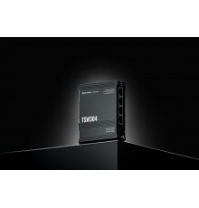 Сетевой коммутатор Teltonika TSW304 Gigabit Ethernet (10/100/1000) Power over Ethernet (PoE) черный