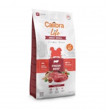 CALIBRA Dog Life Adult Small Fresh Beef - dry dog food - 1,5kg