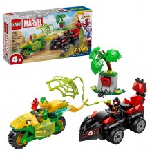 LEGO MARVEL 11198 Spin and Electro Dinosaur Vehicle Chase
