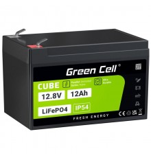 Green Cell LFPGC12V12AH UPS battery Lithium Iron Phosphate (LiFePO4) 12.8 V 12 Ah