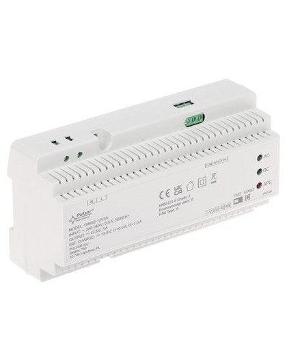 DIN rail buffer power supply DING2-12V3A