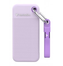 Verbatim Pocket SSD USB 3.2 Gen 2 1TB Purple incl. two rubber sleeves